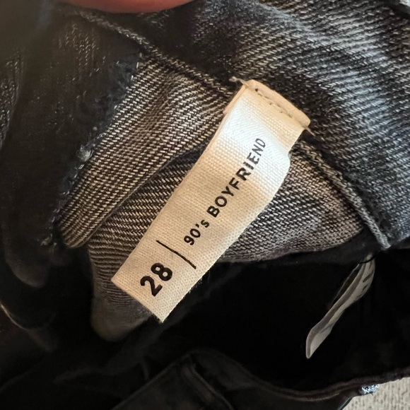 Black Ripped Highwaisted Jeans - Picture 5 of 7